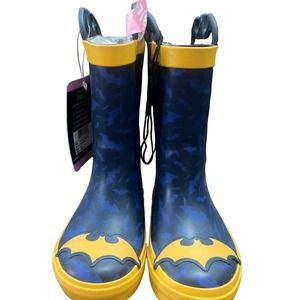 Brand New Western Chief Kids Batman rain boots, 11/12